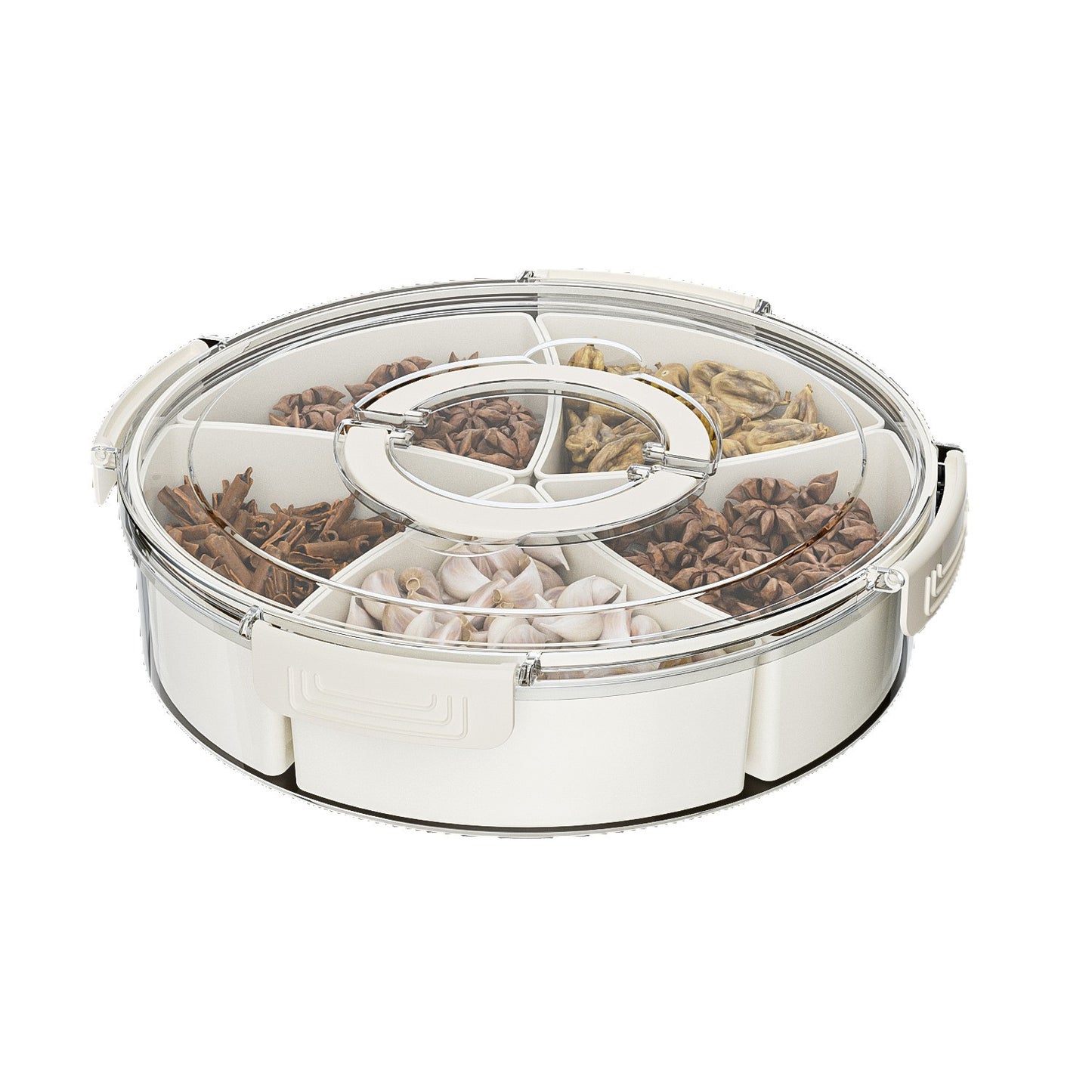 5-Compartment All-in-One Snack & Fruit Organizer