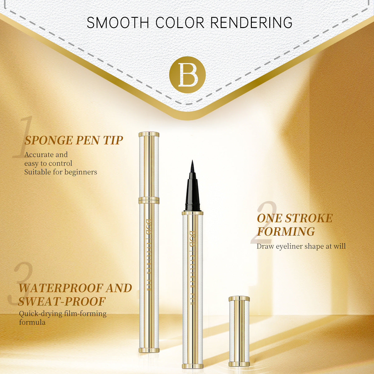 Women’s Waterproof Lambskin Eyeliner Pen - Smudge-Proof