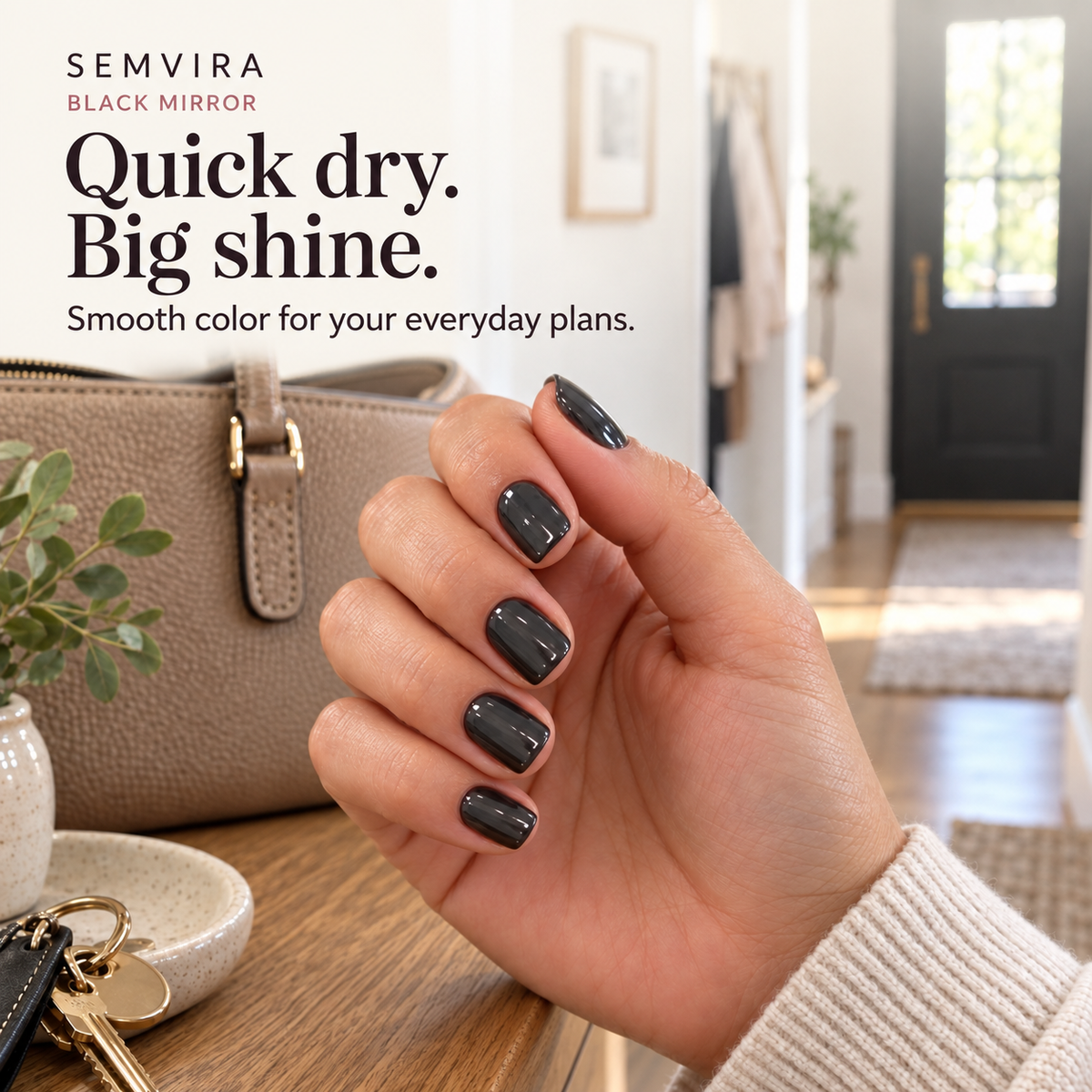 SEMVIRA™ Liquid Metal Mirror Finish Nail Polish