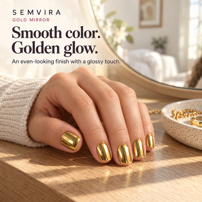 SEMVIRA™ Liquid Metal Mirror Finish Nail Polish
