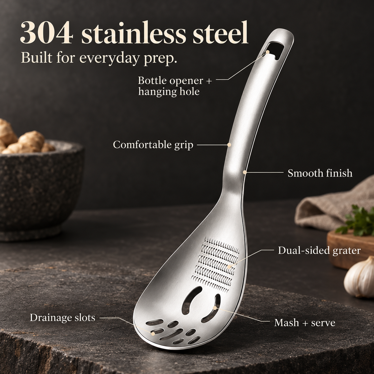 5 in 1 Multifunctional Cooking Spoon