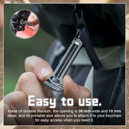 (🎄Early Christmas Sale - 49% OFF) Titanium Pocket Multitool – Compact EDC Gadget Gift for Men