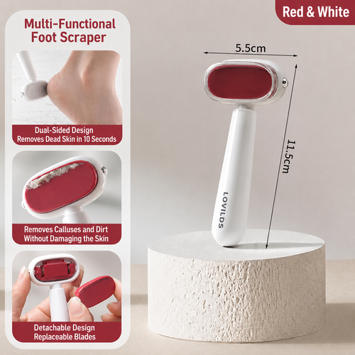 LOVILDS Dual‑Sided Foot Callus Remover