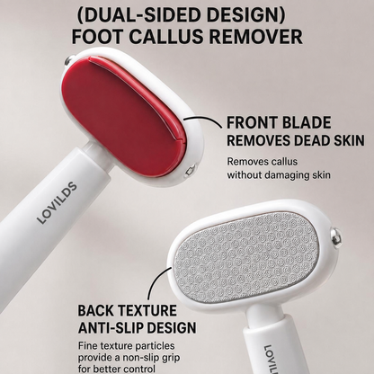 LOVILDS Dual‑Sided Foot Callus Remover