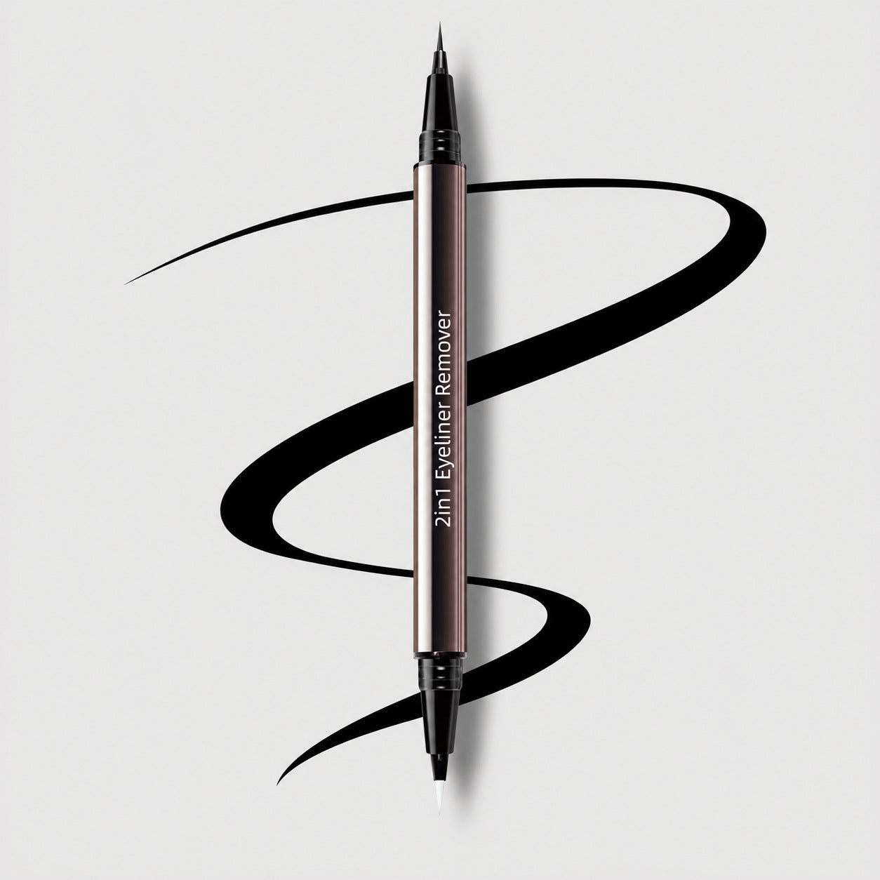 Ultra-Smooth Creamy Liquid Eyeliner | 2-in-1 Dual Tip | Weightless, Waterproof & 24H Long-Lasting