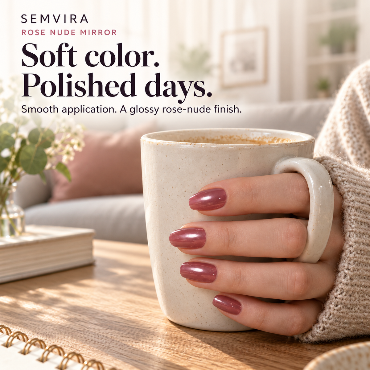 SEMVIRA™ Liquid Metal Mirror Finish Nail Polish