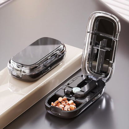 💊Portable Pill Cutter and Splitter for Multiple Pills