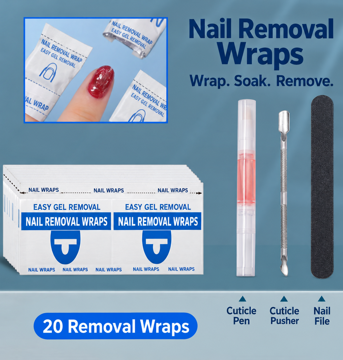 gel polish remover kit