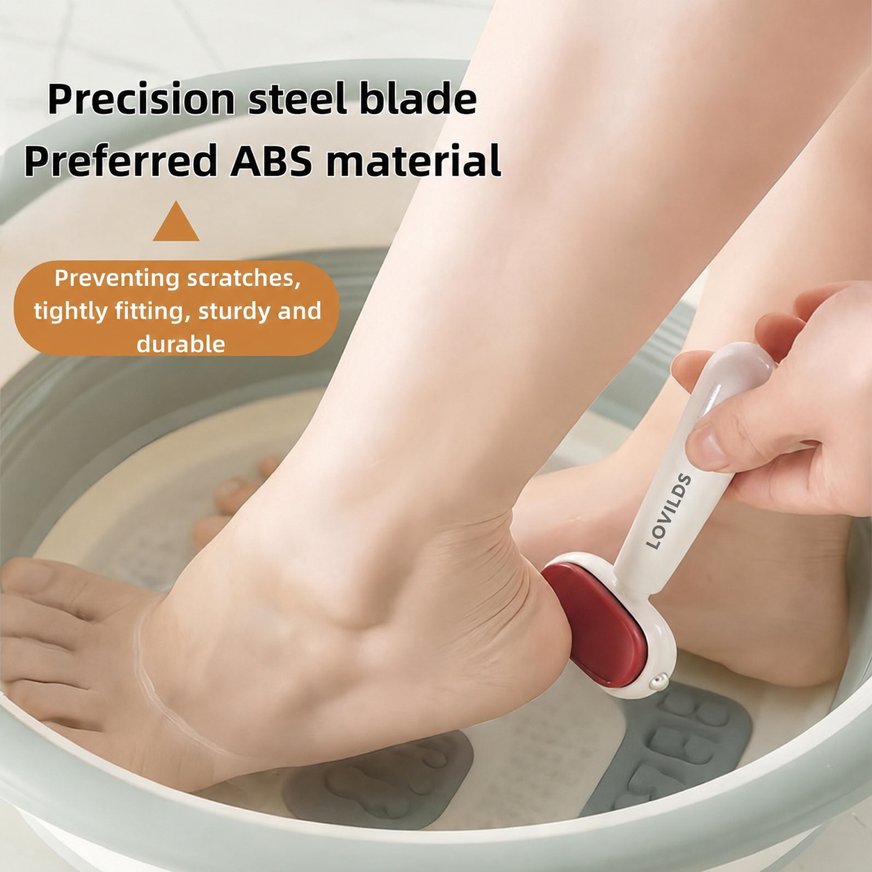 LOVILDS Dual‑Sided Foot Callus Remover