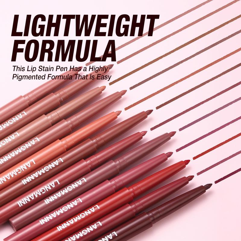 Sculpting Matte Velvet Lip Liner 12Pcs Set