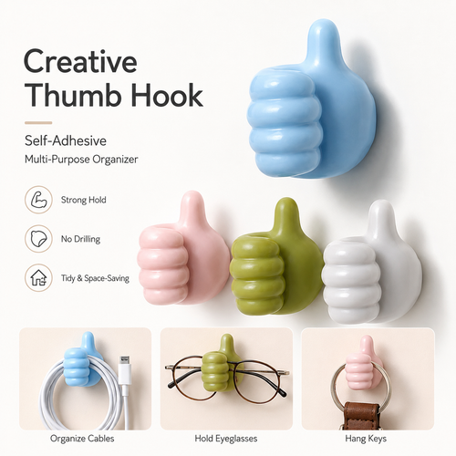 Creative Thumbs Up Shape Wall Hook