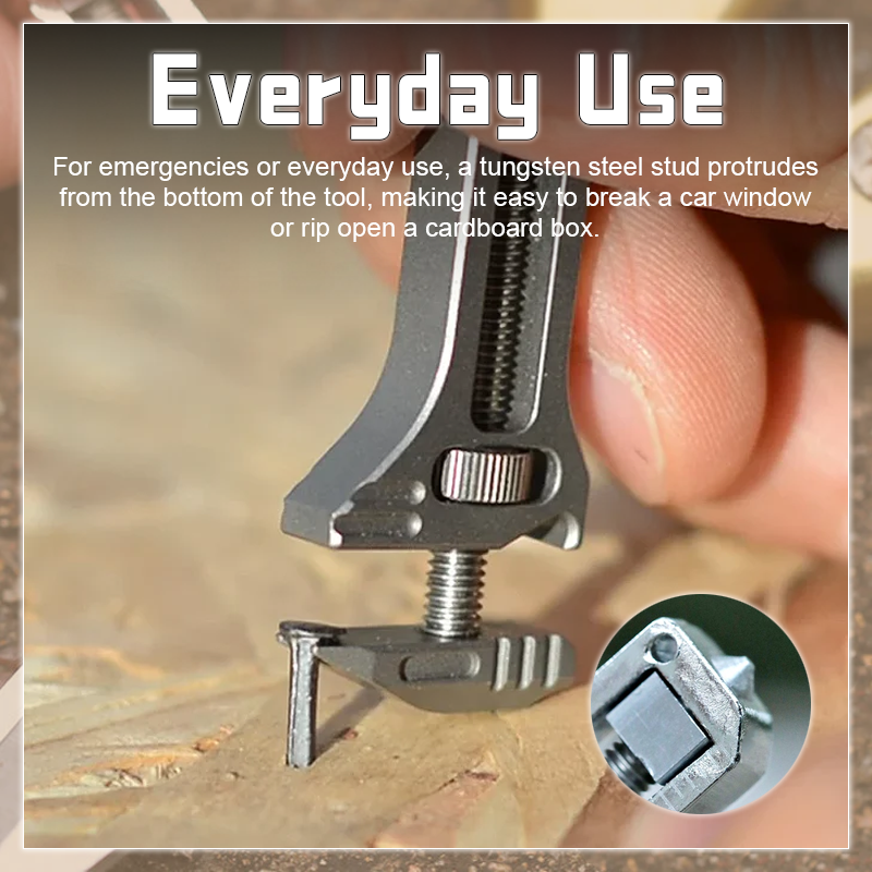 (🎄Early Christmas Sale - 49% OFF) Titanium Pocket Multitool – Compact EDC Gadget Gift for Men