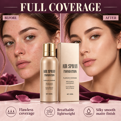 Air Spray Foundation – flawless full coverage, waterproof & sweatproof