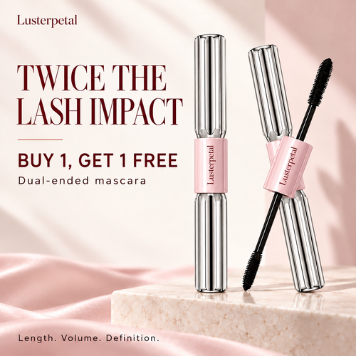 Dual-Ended 2-in-1 Glycerin-Infused Mascara