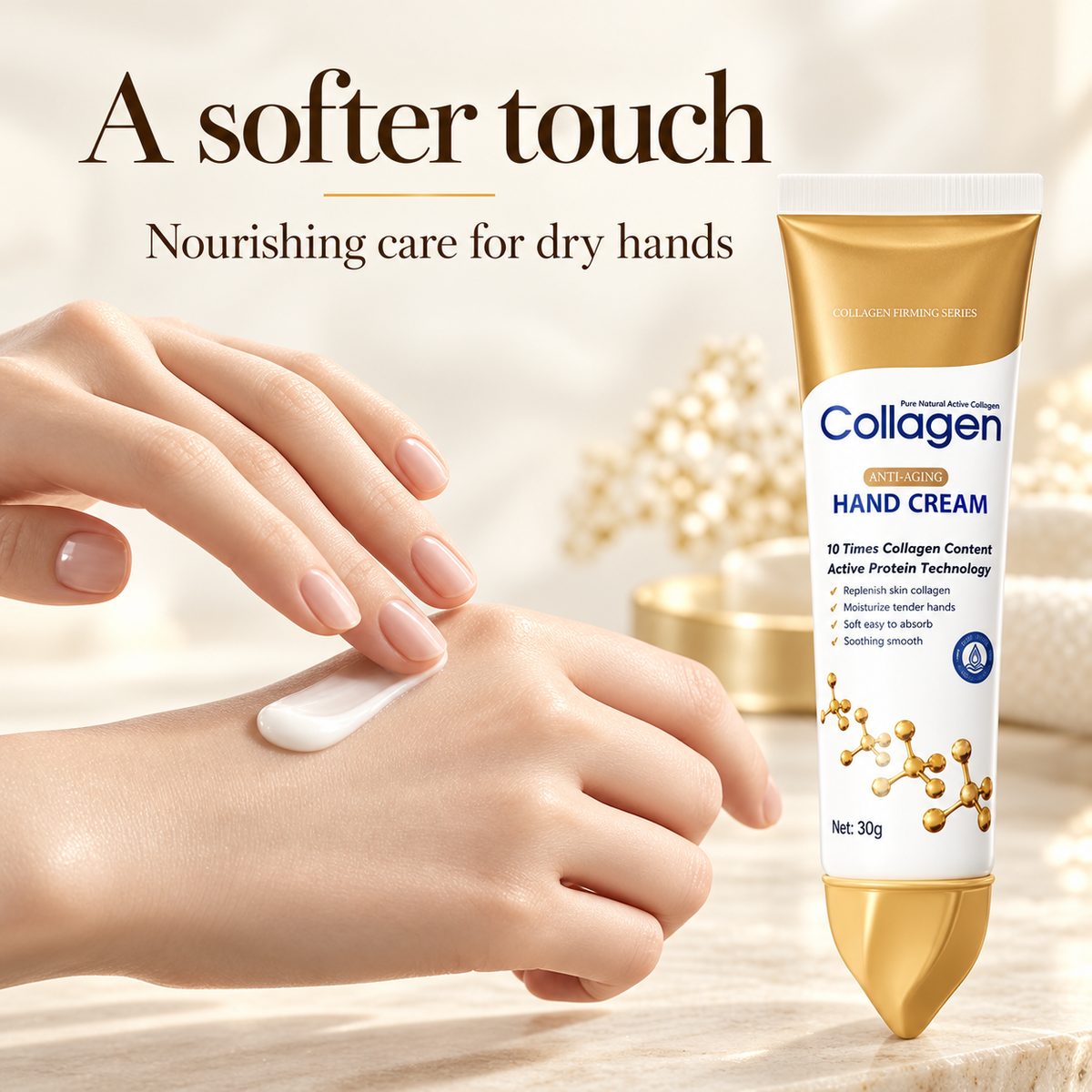 Collagen Anti-Wrinkle Crema Hand Lotion for Adults