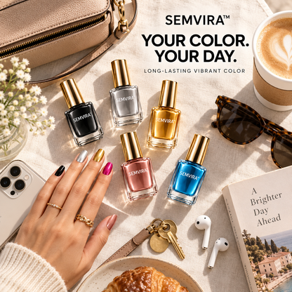 SEMVIRA™ Liquid Metal Mirror Finish Nail Polish
