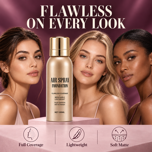 Air Spray Foundation – flawless full coverage, waterproof & sweatproof