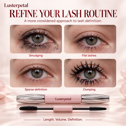 Dual-Ended 2-in-1 Glycerin-Infused Mascara