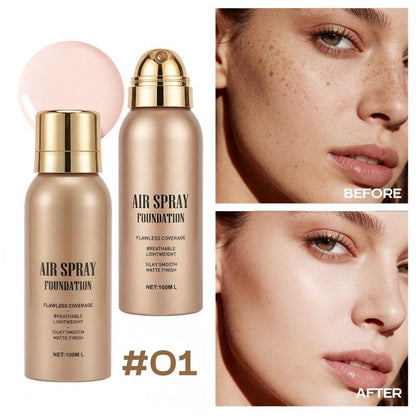 Air Spray Foundation – flawless full coverage, waterproof & sweatproof