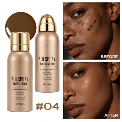 Air Spray Foundation – flawless full coverage, waterproof & sweatproof