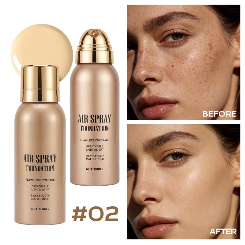 Air Spray Foundation – flawless full coverage, waterproof & sweatproof