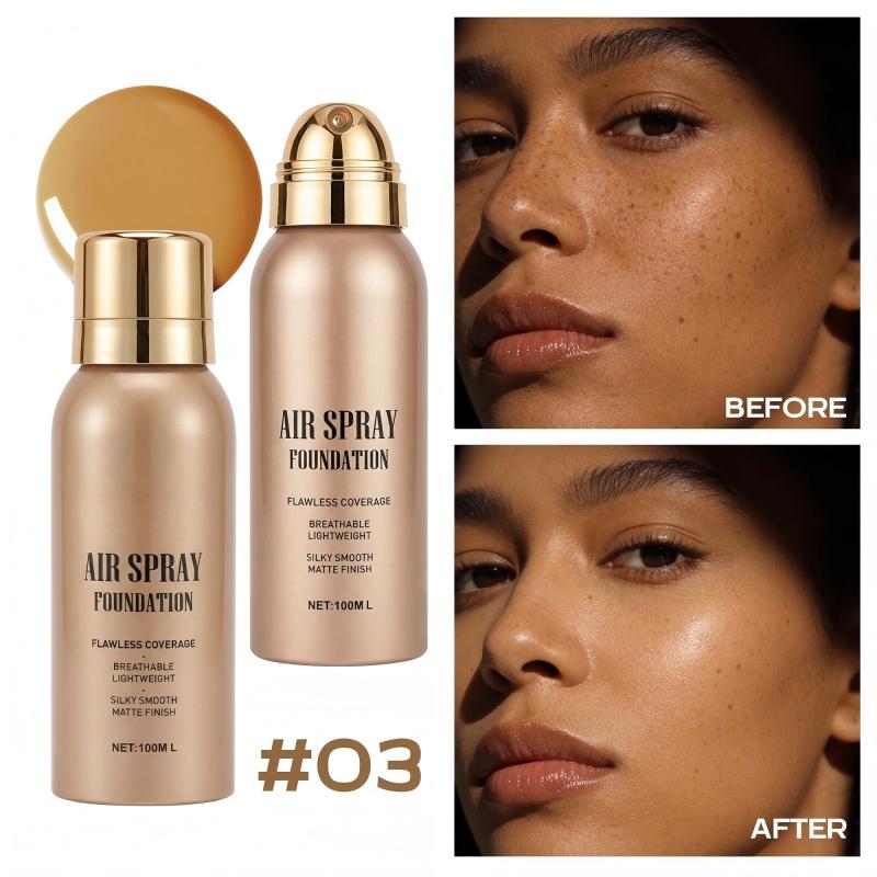 Air Spray Foundation – flawless full coverage, waterproof & sweatproof
